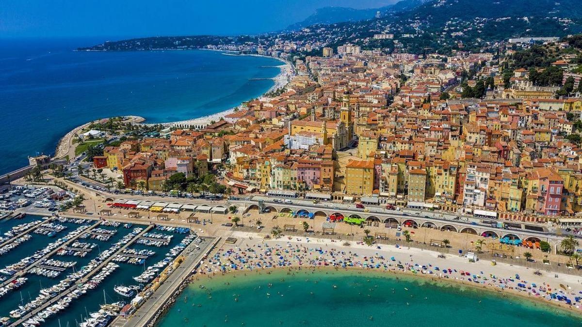 Appartement Moderne Refait A Neuf - 4 Couchages - Menton Luaran gambar