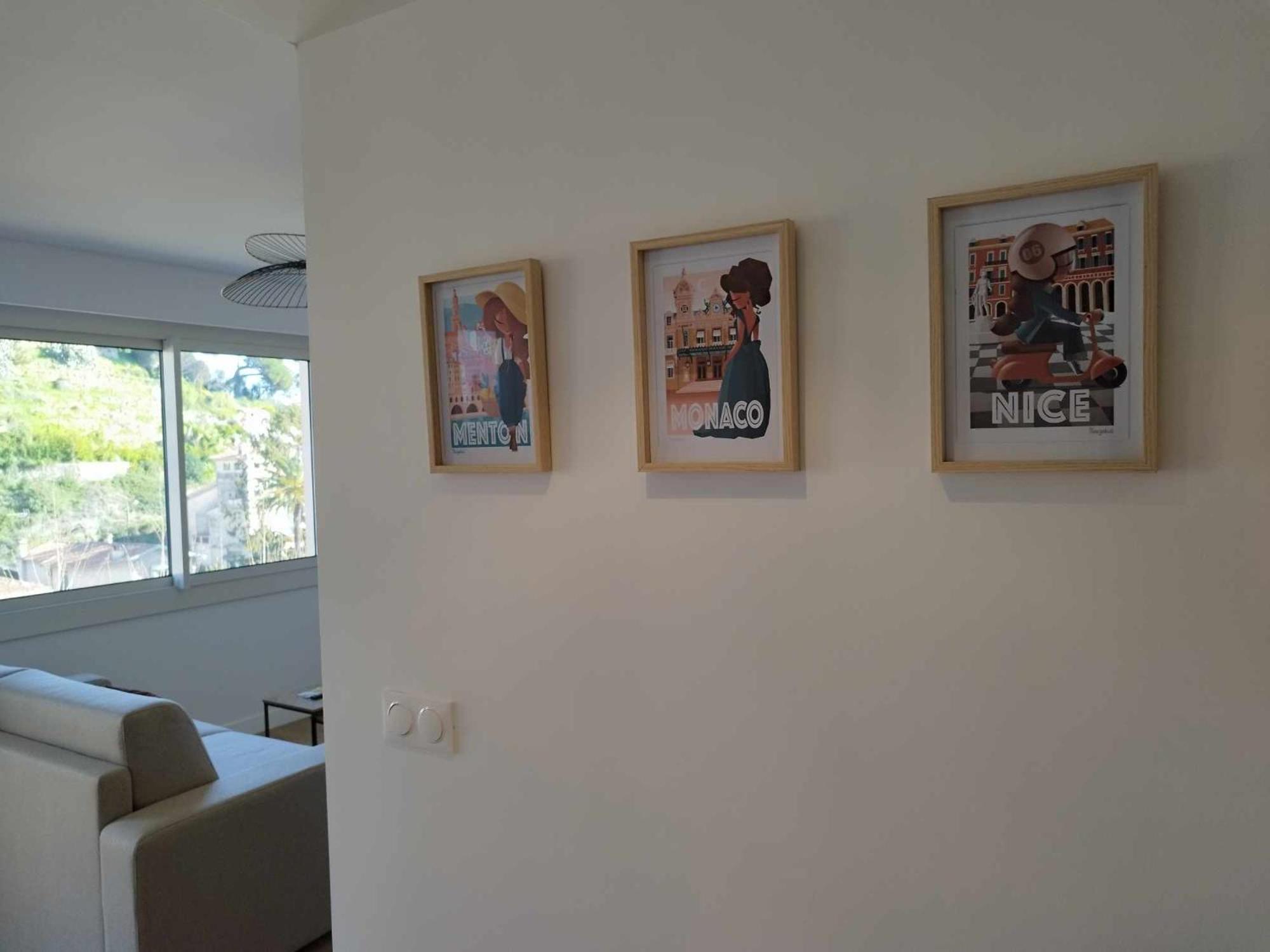Appartement Moderne Refait A Neuf - 4 Couchages - Menton Luaran gambar