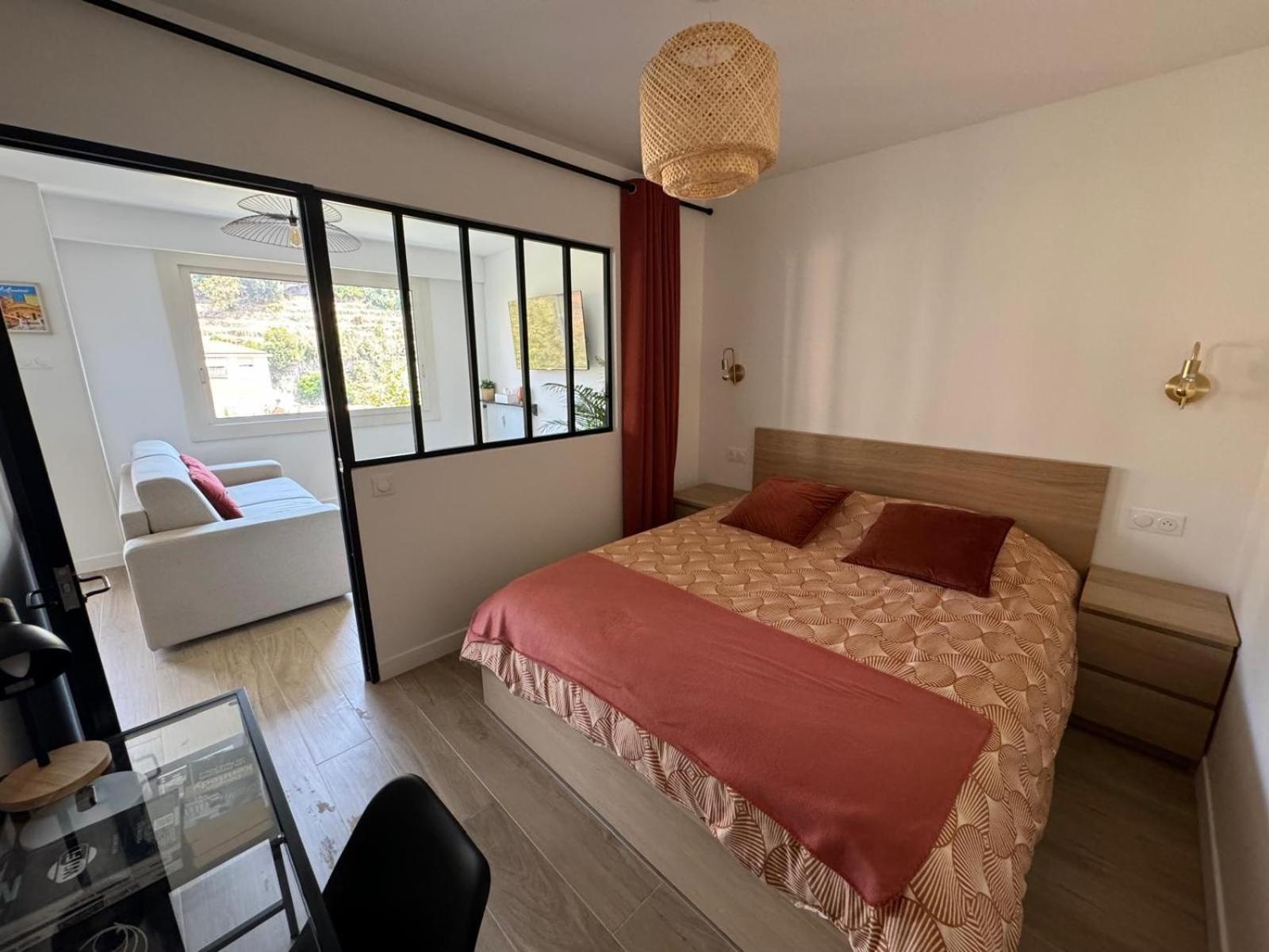Appartement Moderne Refait A Neuf - 4 Couchages - Menton Luaran gambar