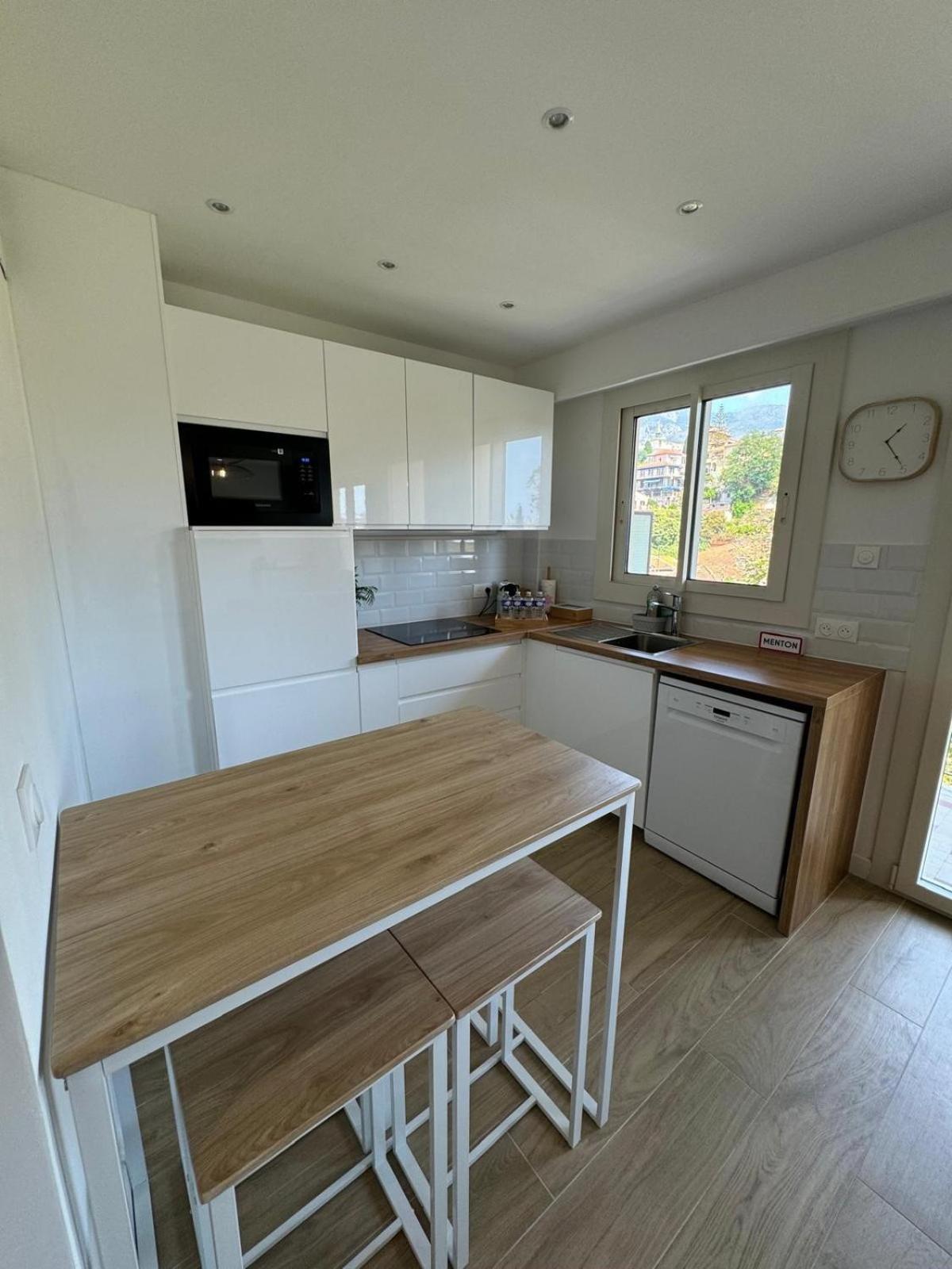 Appartement Moderne Refait A Neuf - 4 Couchages - Menton Luaran gambar
