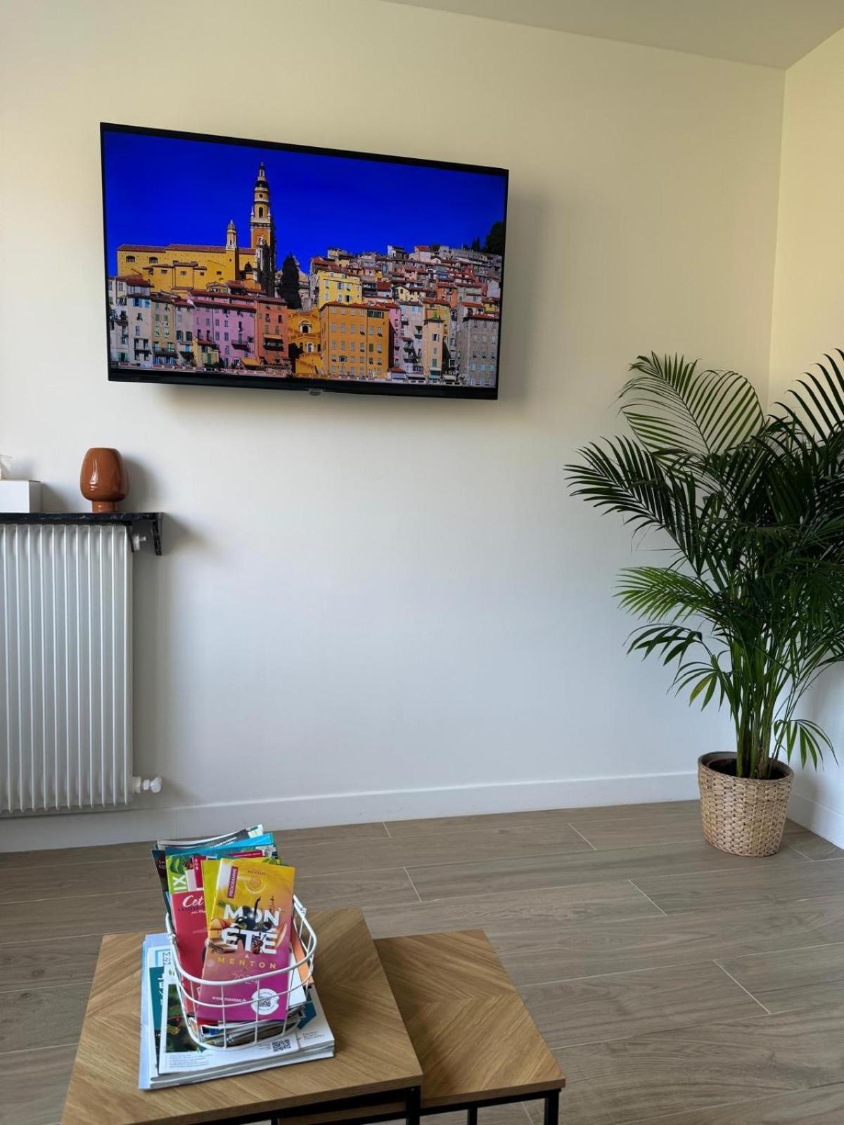 Appartement Moderne Refait A Neuf - 4 Couchages - Menton Luaran gambar